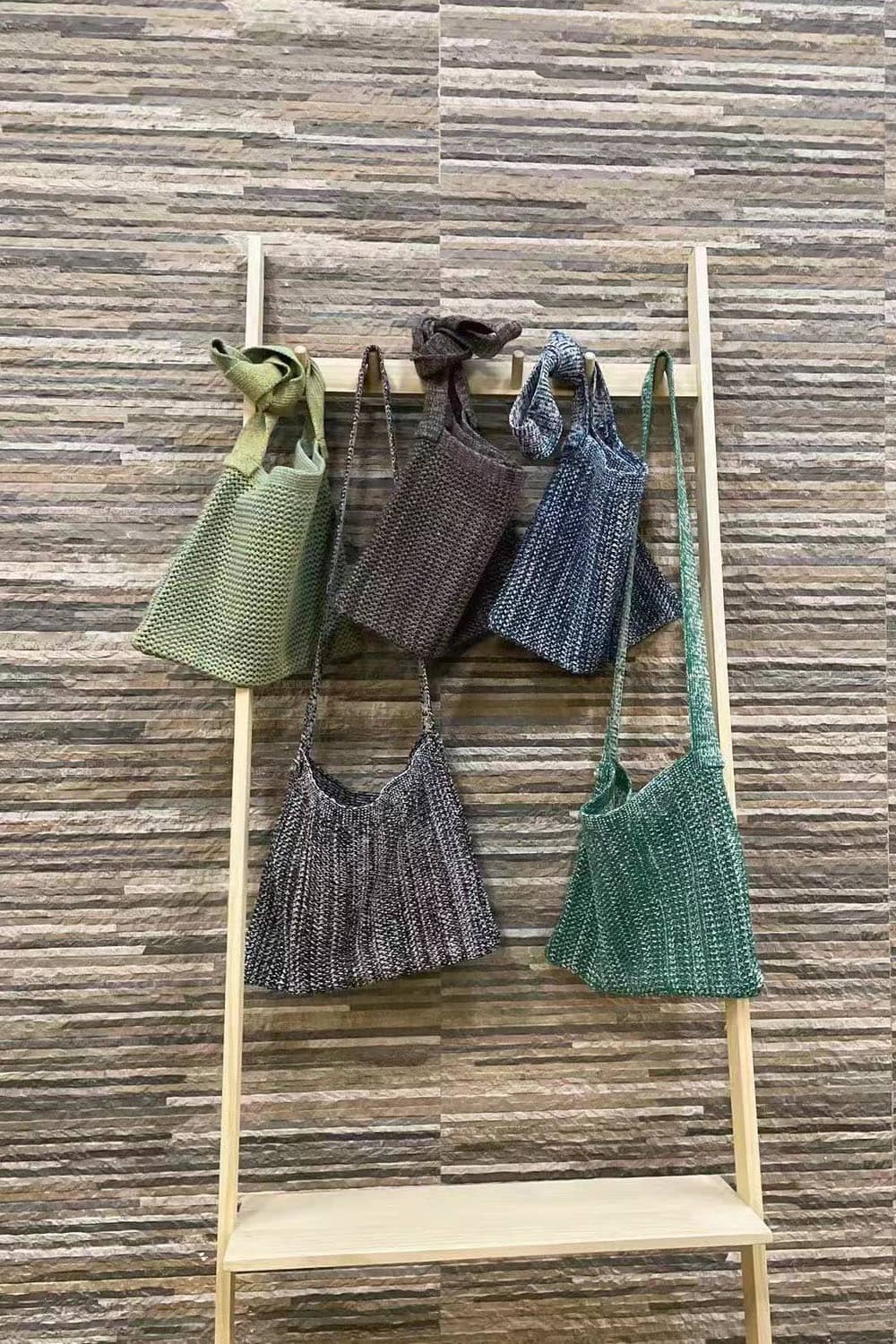 Umhängetasche aus Denim Umhängetasche aus Segeltuch