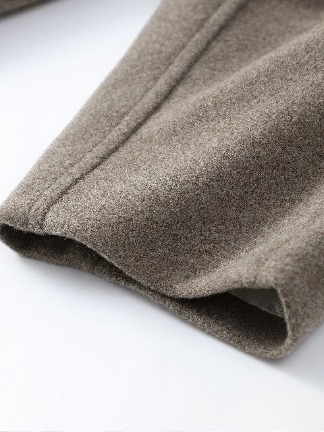 Women's Frosted Vintage Lapel Wool Coat