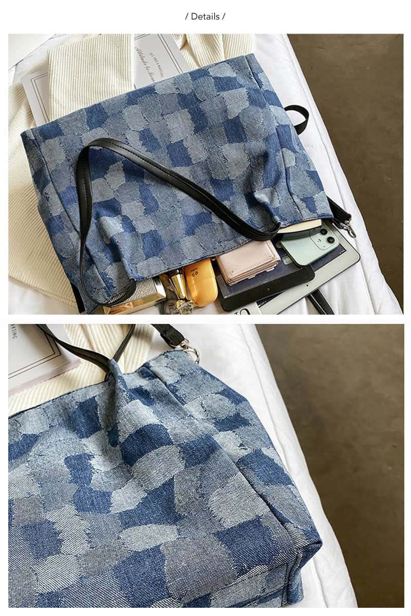 Simple casual denim bag | YonPop