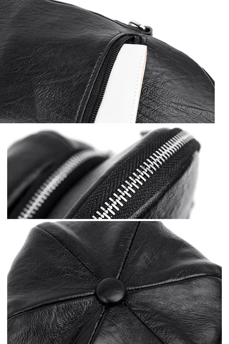 Diagonale Schultertasche in Hutform, kleine PU-Tasche