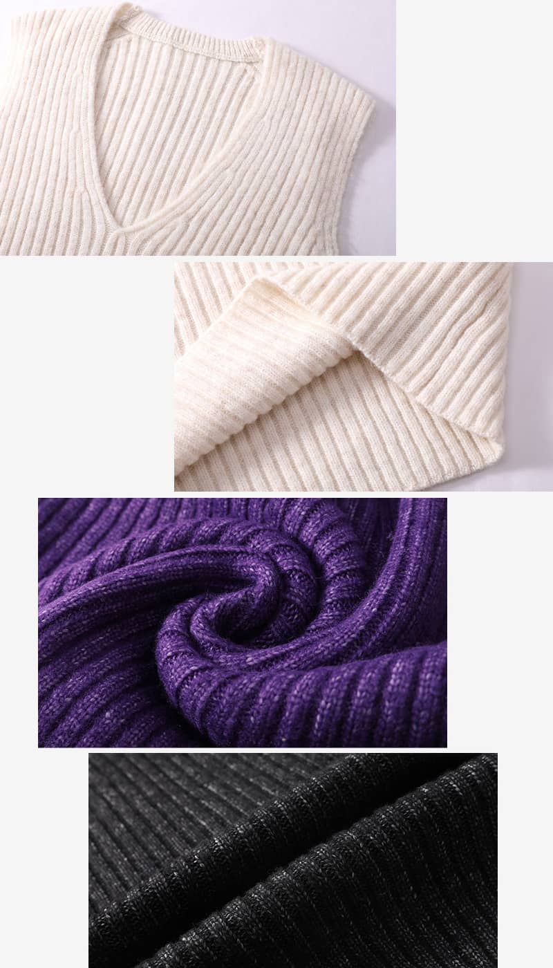 Herbst neue Pullover Frauen gestrickte Top-Weste