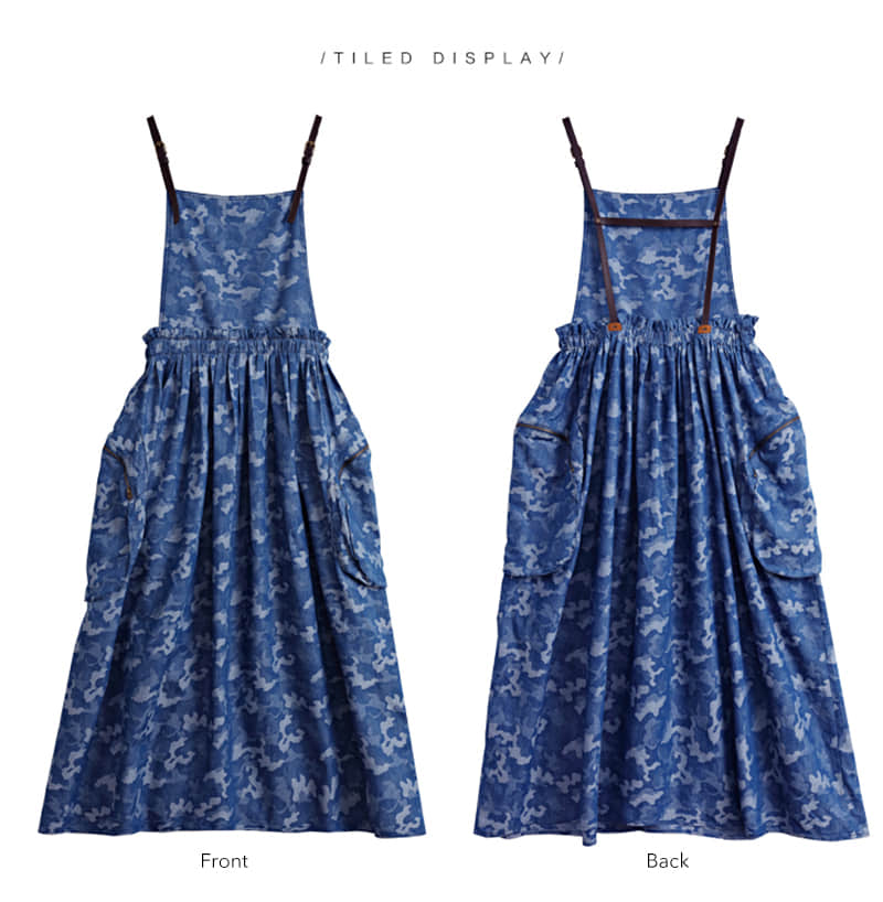 Summer fashion dress with big pockets | YonPop