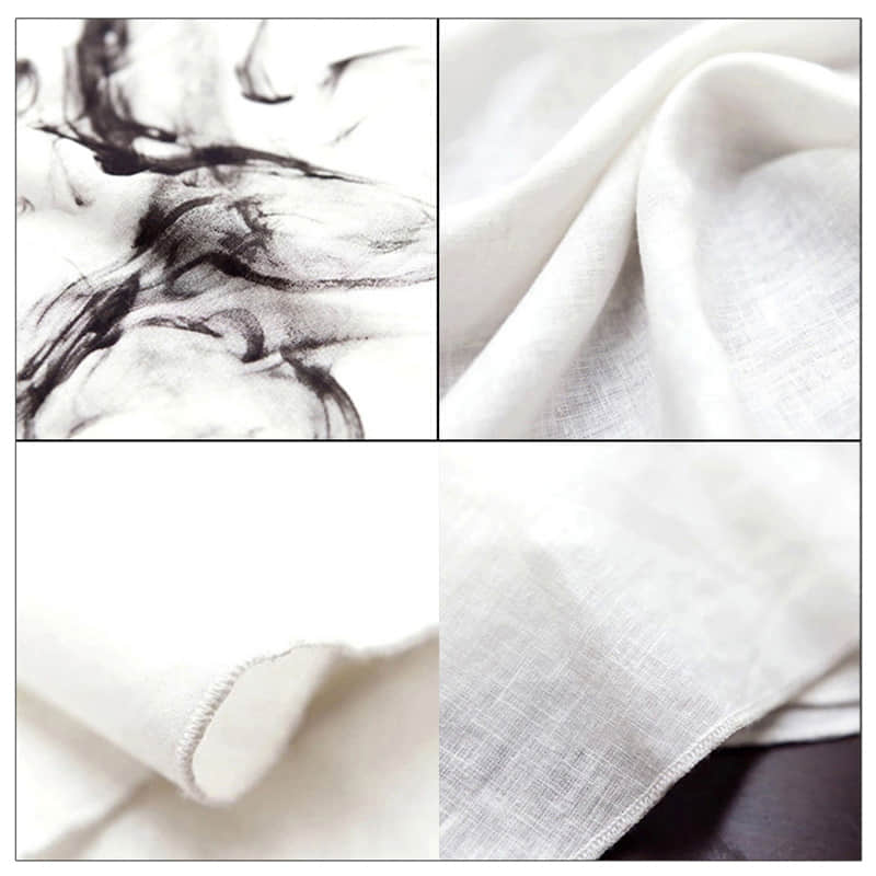 Summer printed short-sleeved loose plus size dress | YonPop