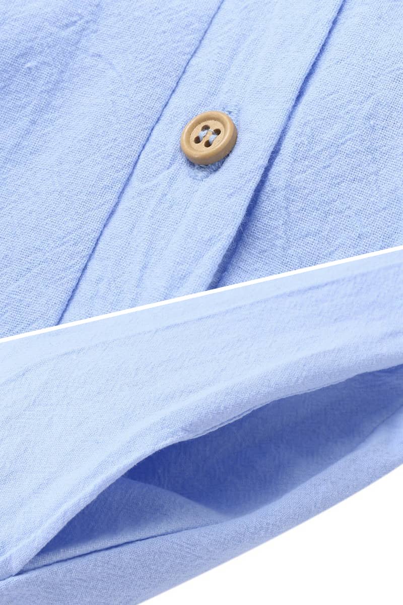 Lässiges, lockeres Kleid für Damen mit Stehkragen und langen Ärmeln