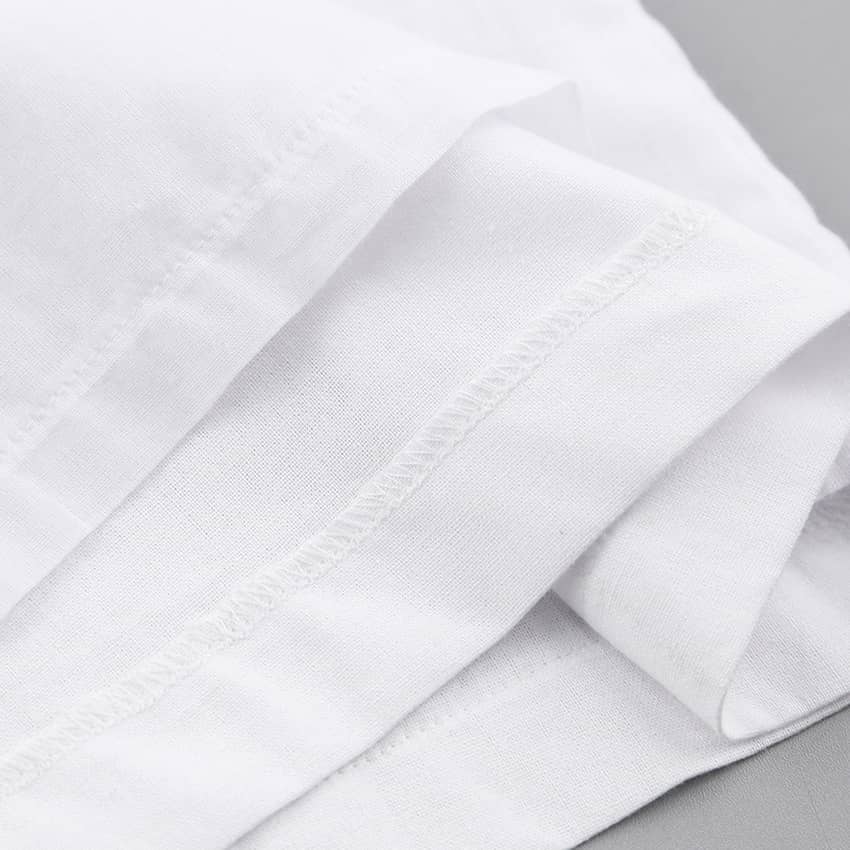 Thin cotton and linen loose casual wide-leg pants | YonPop