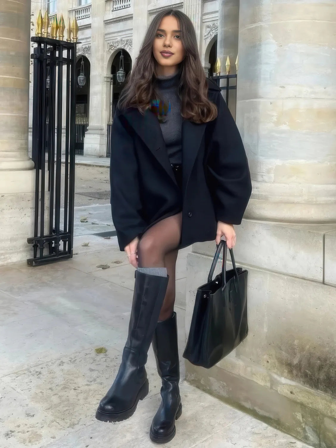 Women's Loose-Fit Lapel Jacket