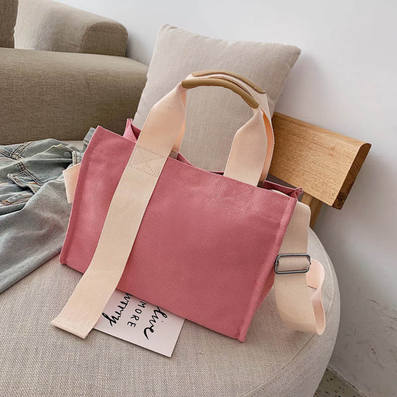Fshion Tote Shoulder Bags Pink | YonPop