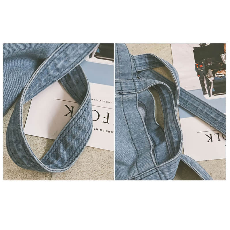 Practical Jean Tote Shoulder Bag  | YonPop