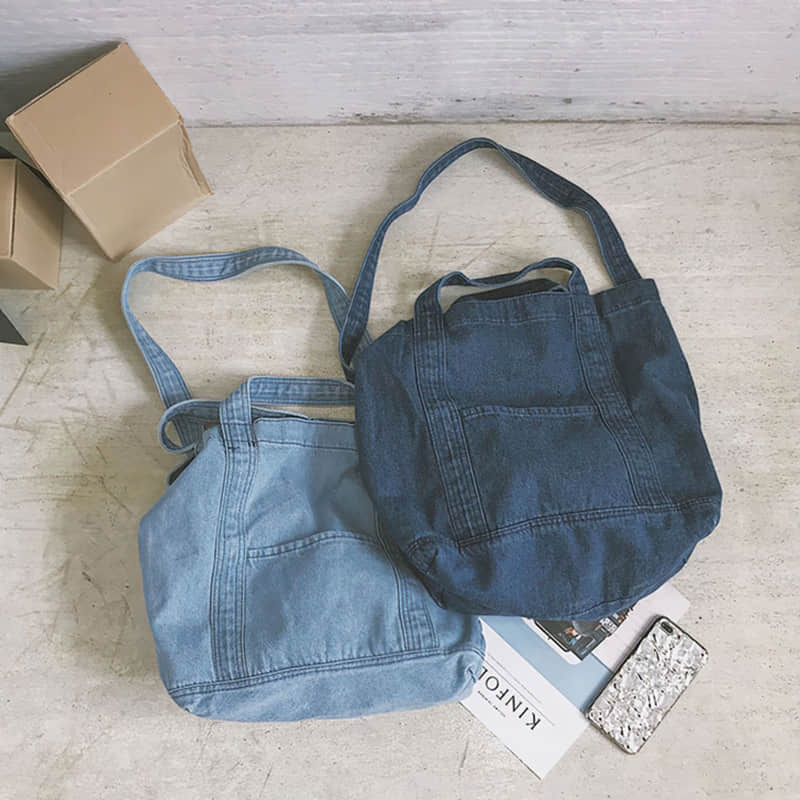 Practical Jean Tote Shoulder Bag  | YonPop