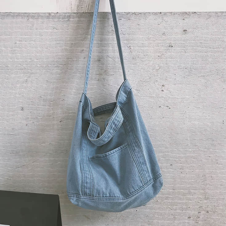 Practical Jean Tote Shoulder Bag  | YonPop