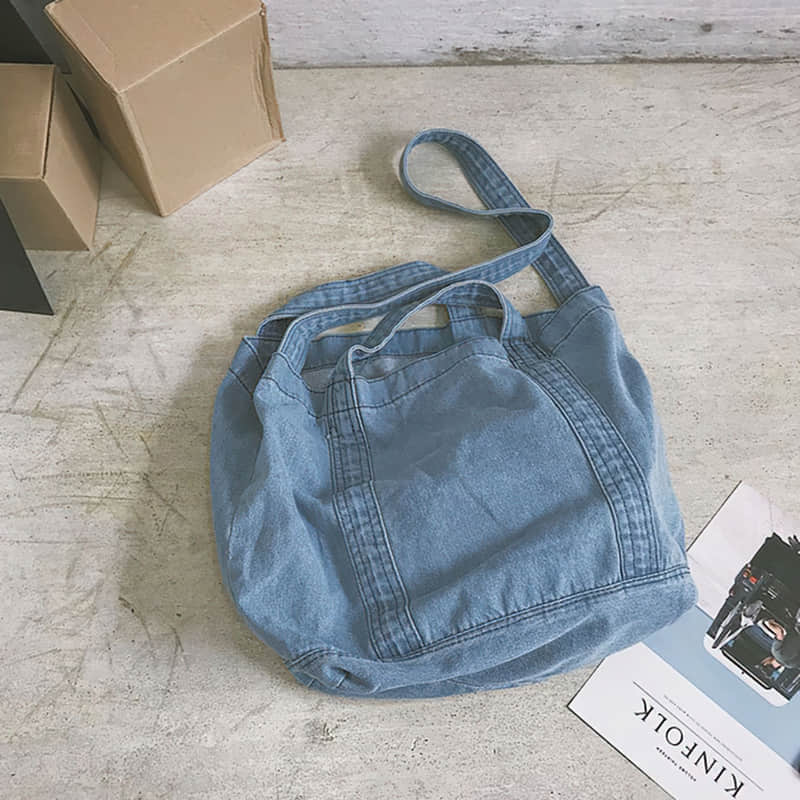 Practical Jean Tote Shoulder Bag  | YonPop