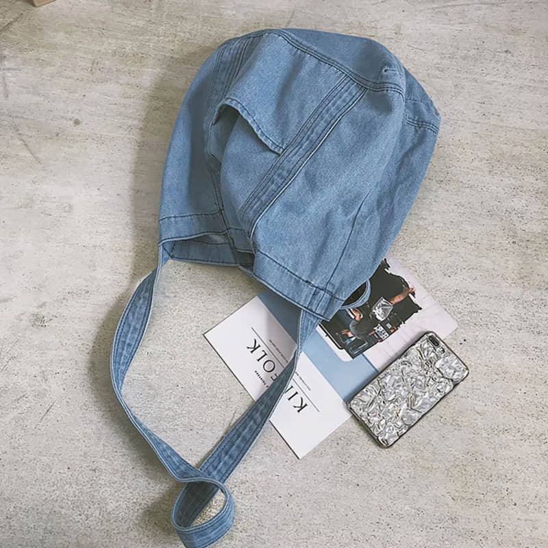 Practical Jean Tote Shoulder Bag  | YonPop