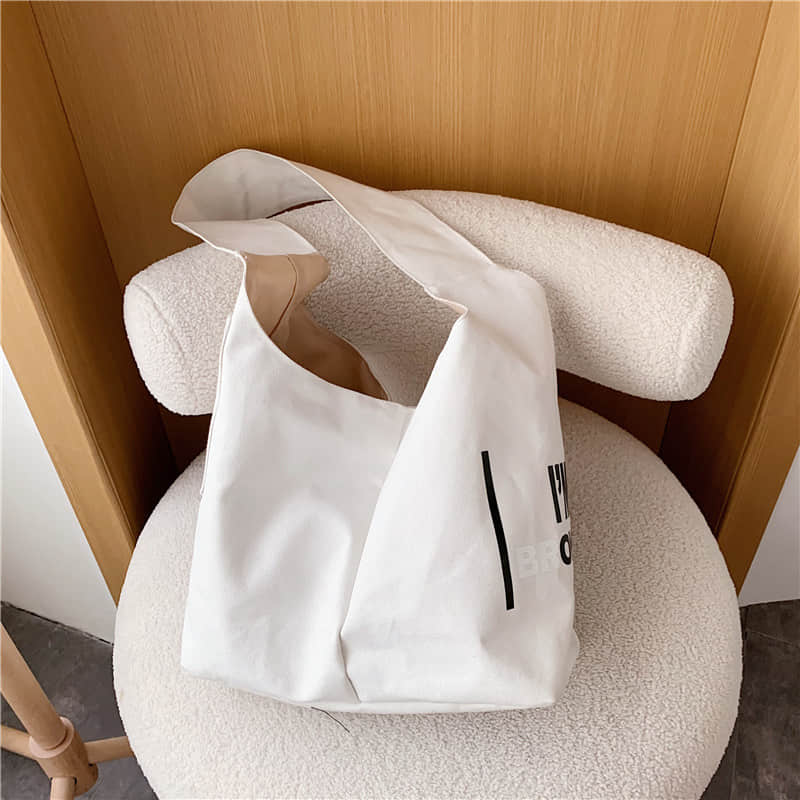 Fashion Tote Shoulder Bag White | YonPop