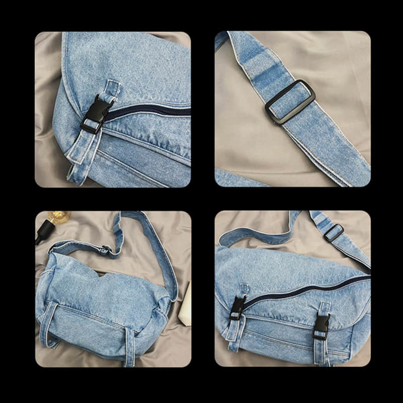 Fashion Practical Jean Tote Shoulder Bag  | YonPop