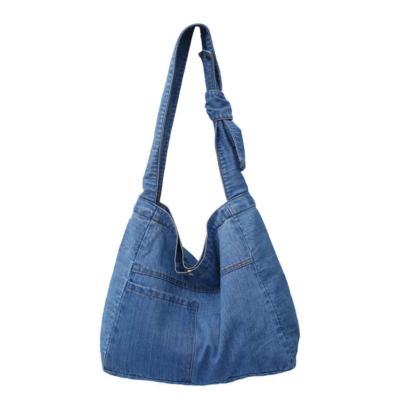 Denim crossbody bag LightBlue | YonPop