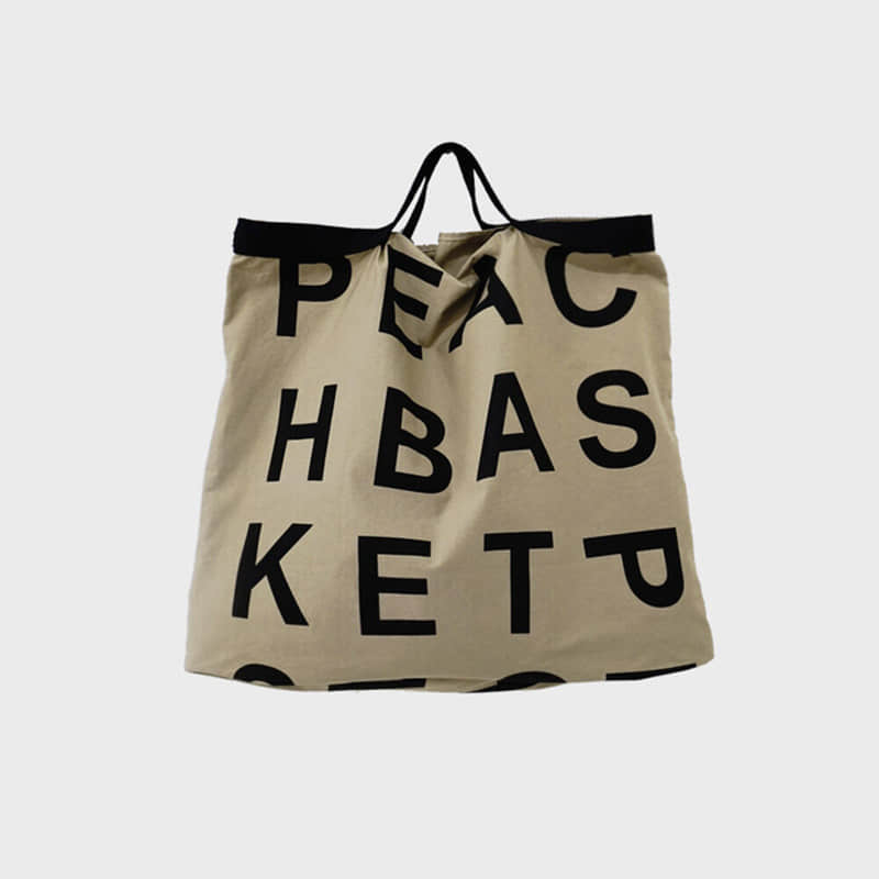 Large capacity letter canvas bag  | YonPop