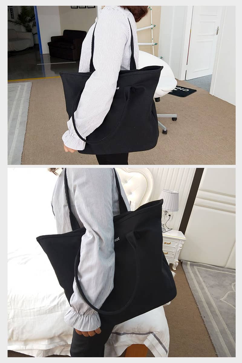 Solid color tote bag  | YonPop