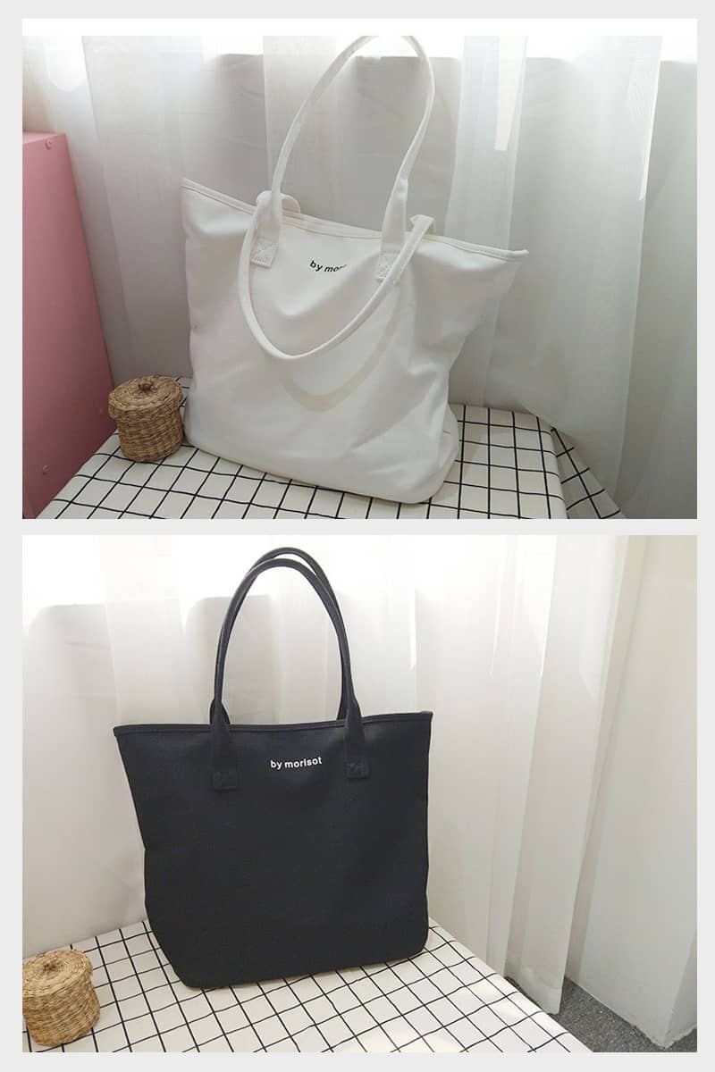 Solid color tote bag  | YonPop