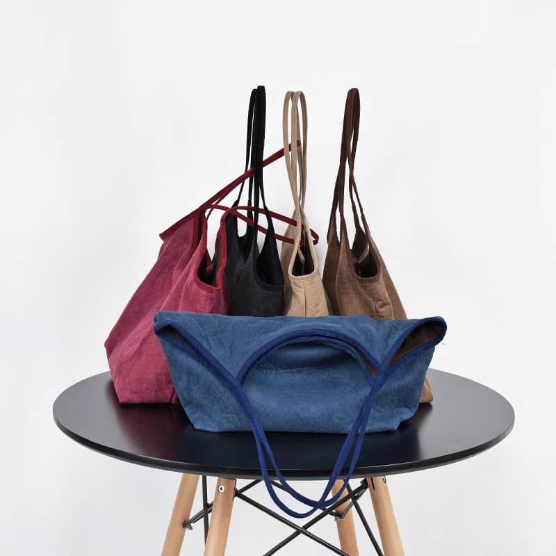 Simple casual Micro suede shoulder bag  | YonPop