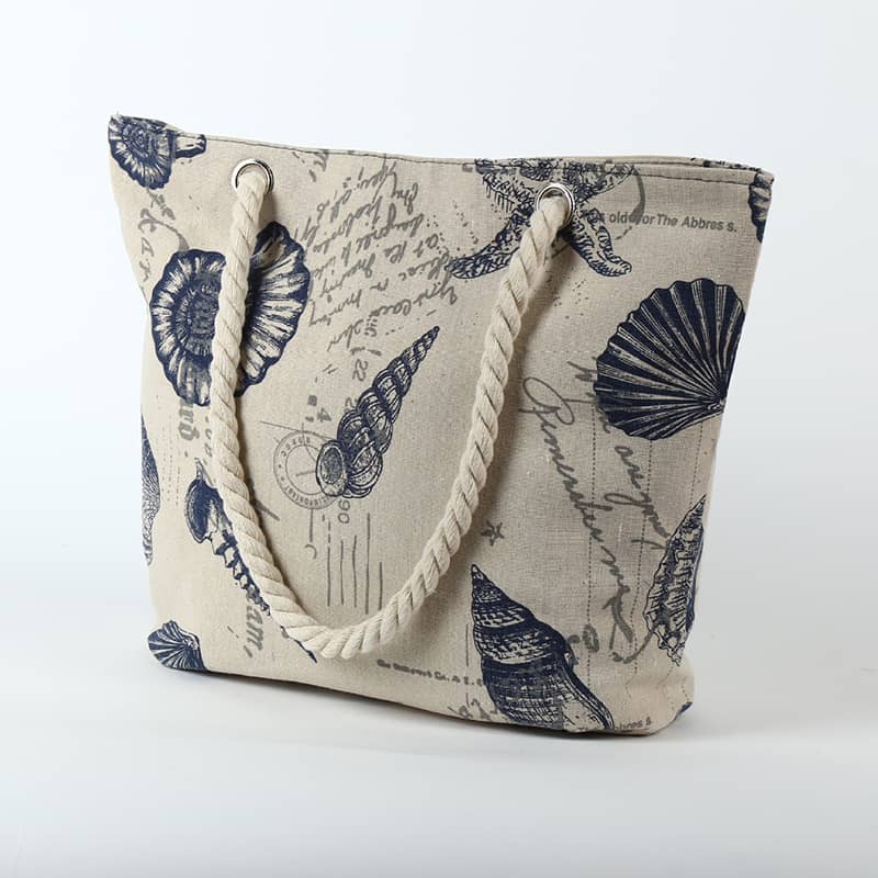 Creative printed shoulder canvas bag  | YonPop