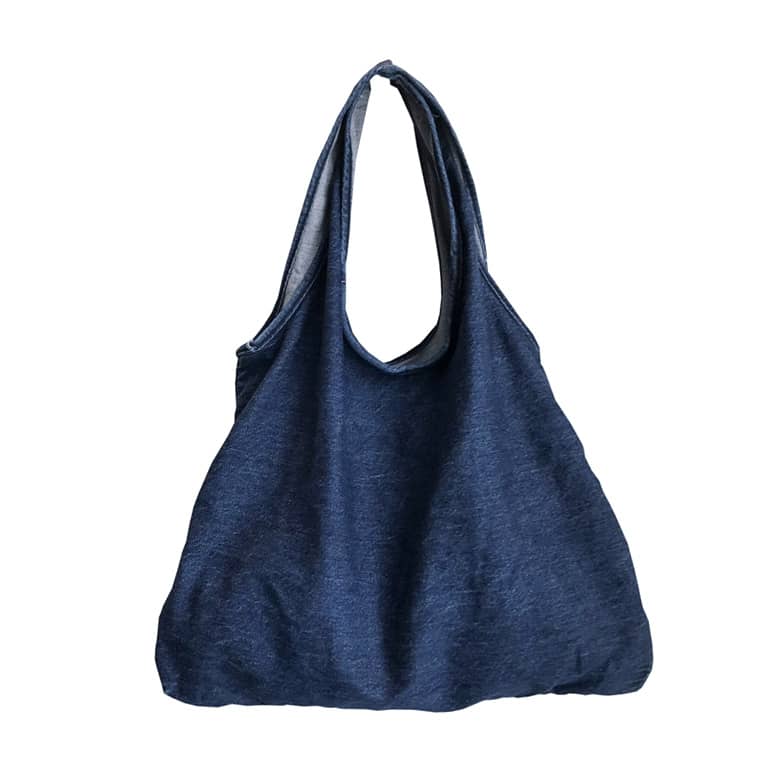 Casual large-capacity one-shoulder denim bag  | YonPop