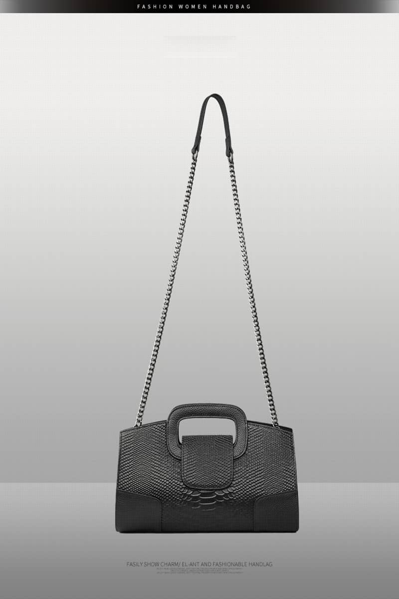 Fashion large-capacity PU leather handbag