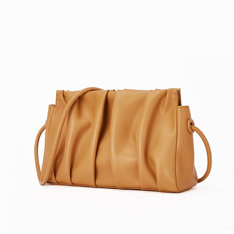 Fashion pleated crossbody bag shoulder bag