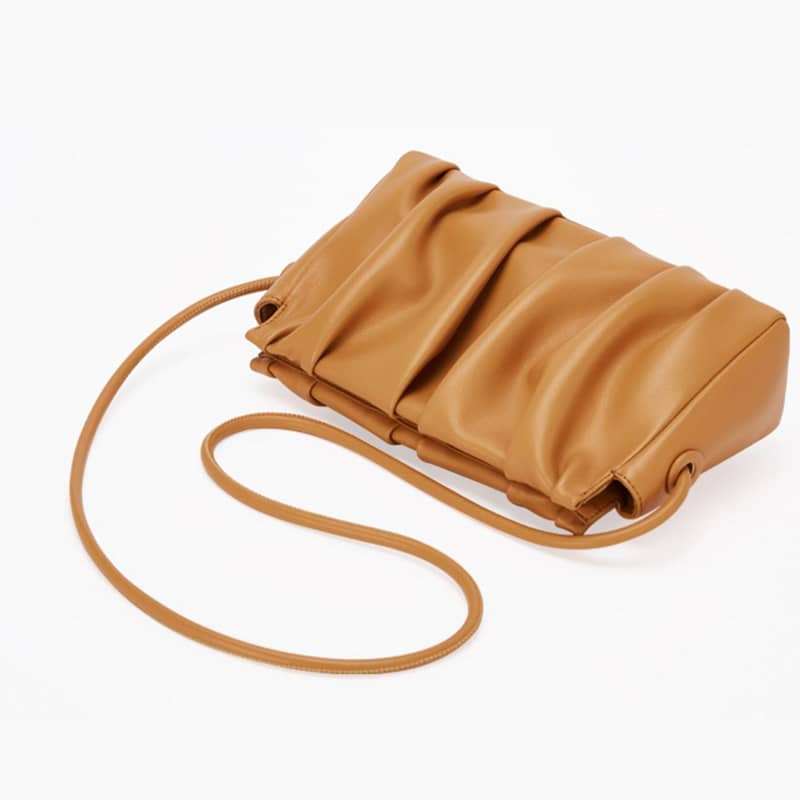 Fashion pleated crossbody bag shoulder bag