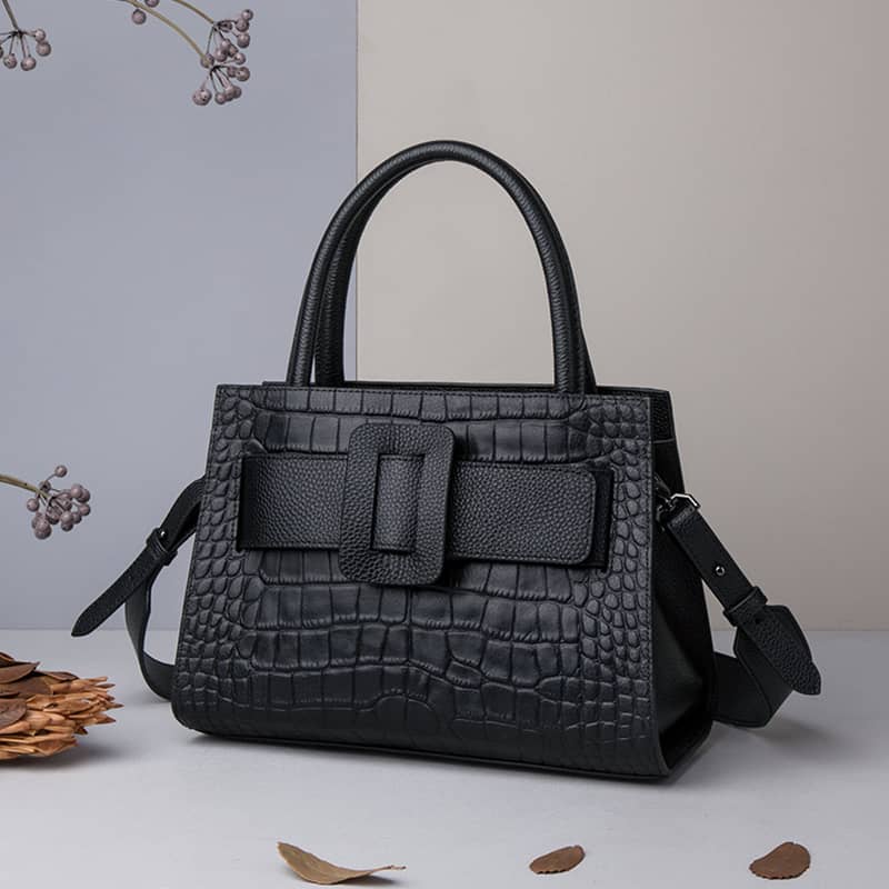 Fashion large-capacity PU leather tote bag