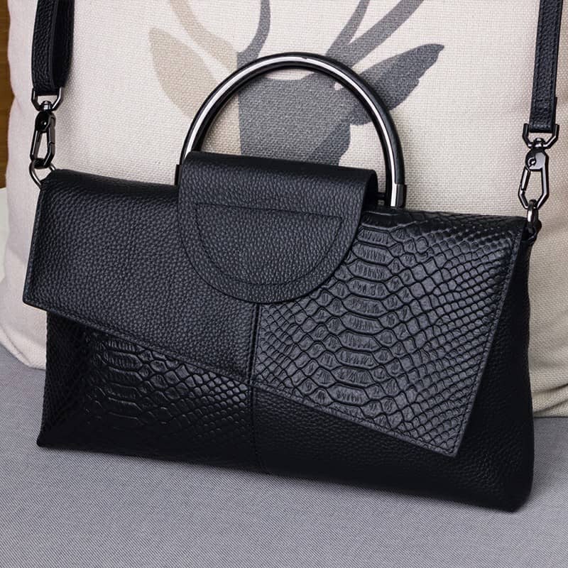 Women's fashion PU leather clutch bag