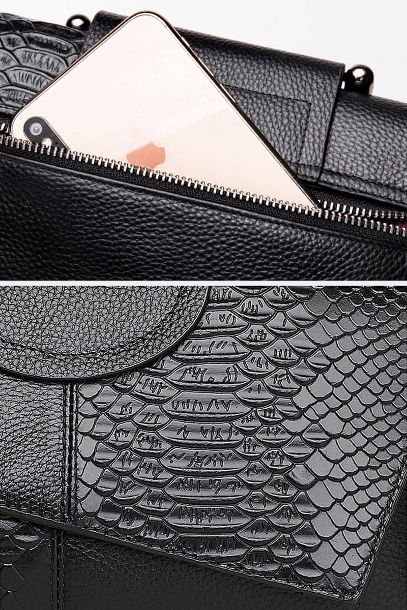 Women's fashion PU leather clutch bag