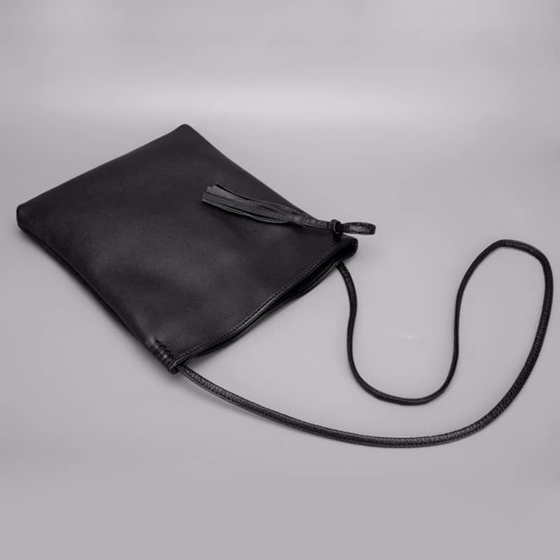 Fashion Simple soft leather crossbody bag for women