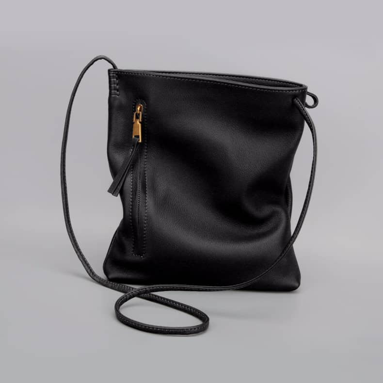 Sac à bandoulière en cuir souple Fashion Simple pour femme