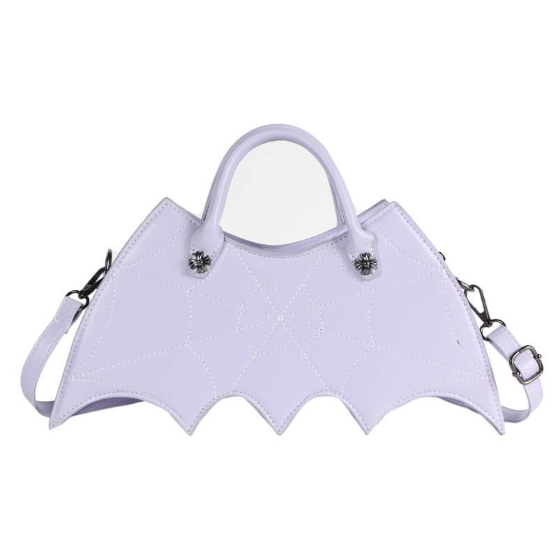 Gestickte Fledermaus-PU-Handtasche