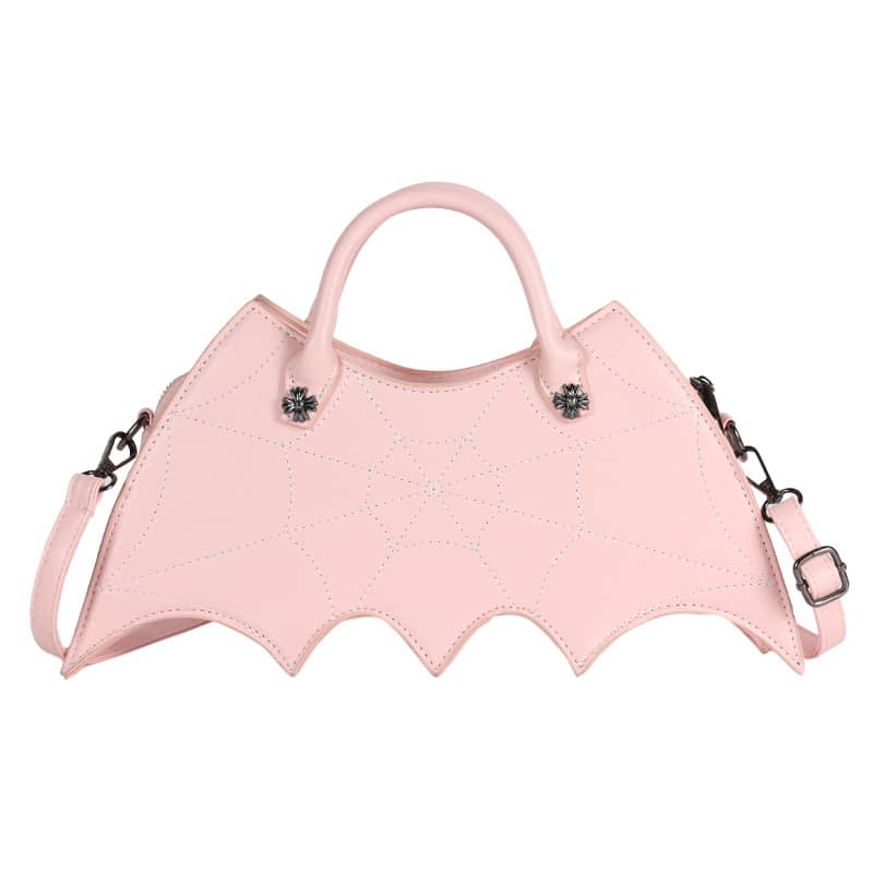 Gestickte Fledermaus-PU-Handtasche