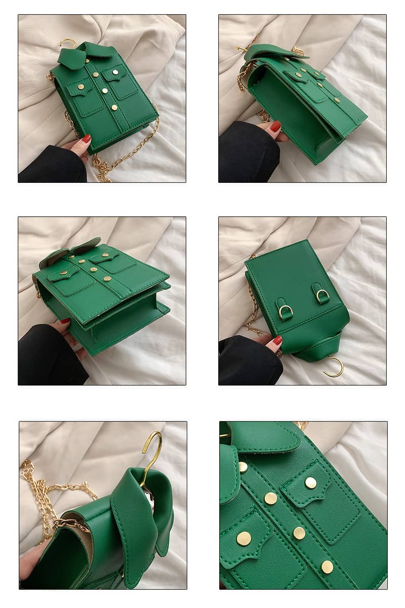 Clothing style PU small bag