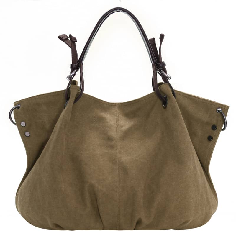 Crossbody Shoulder Canvas Bag Large Capacity Tote Bag