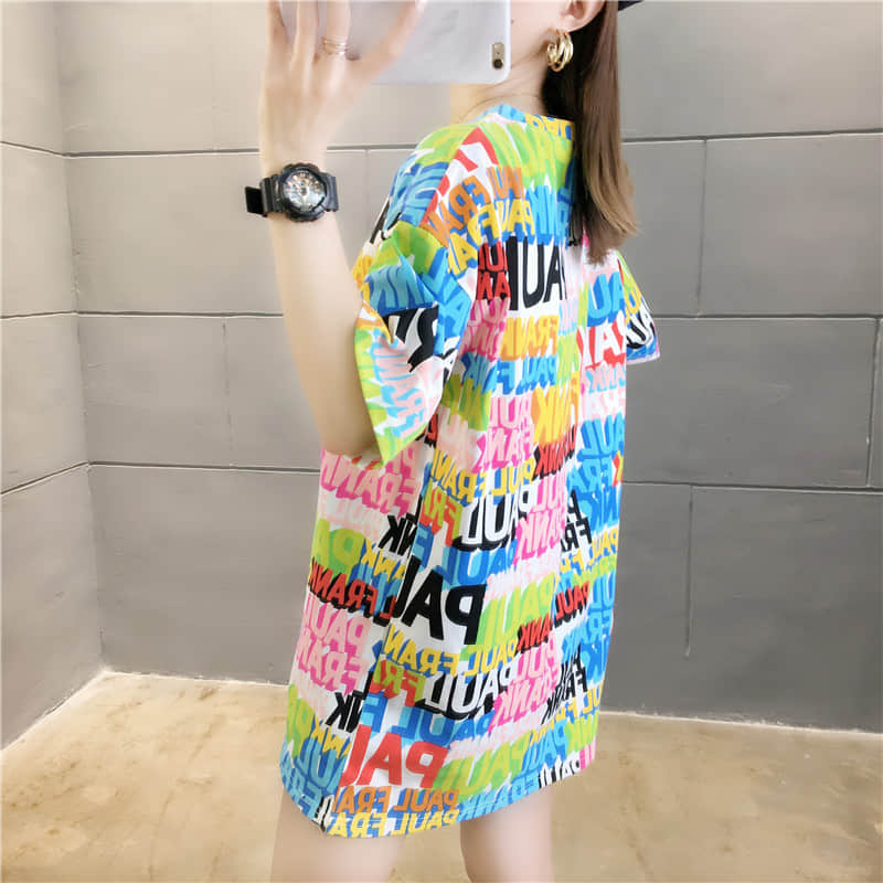 Loose short sleeve T-shirt  | YonPop