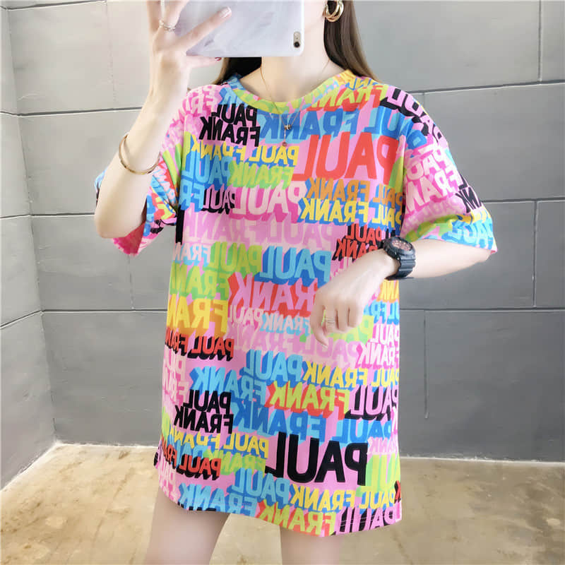 Loose short sleeve T-shirt  | YonPop