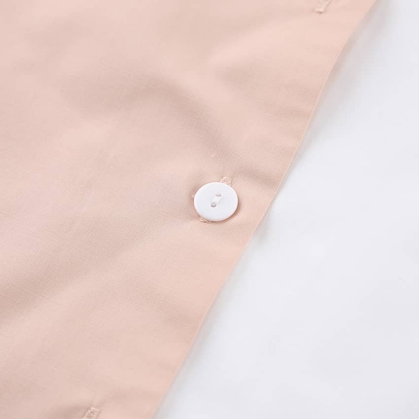 Women's Long-sleeved simple stitching contrast color ladies shirt  | YonPop