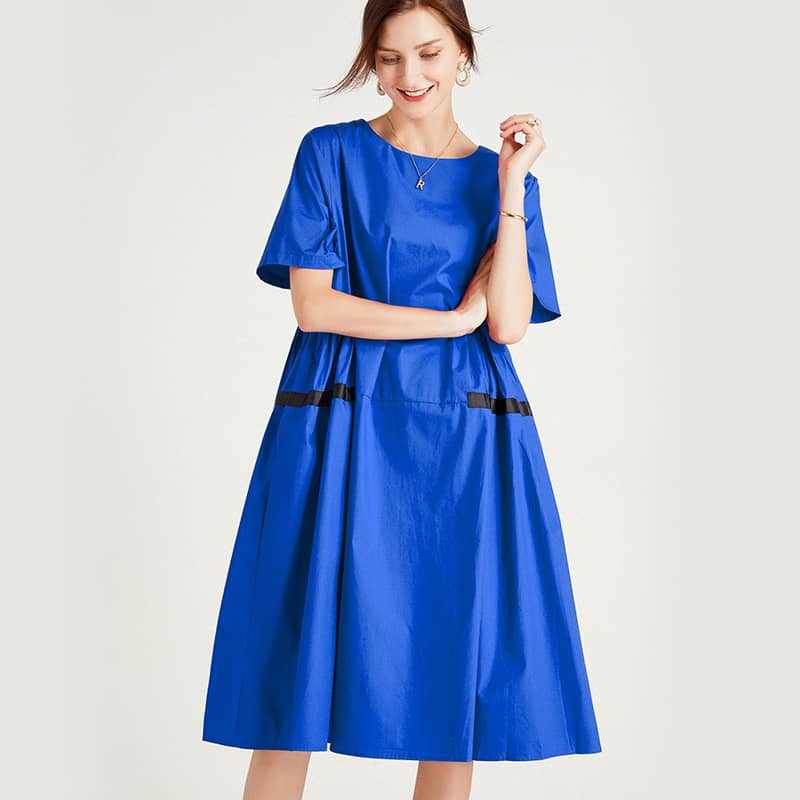 Plus size women's fashion loose dress  | YonPop