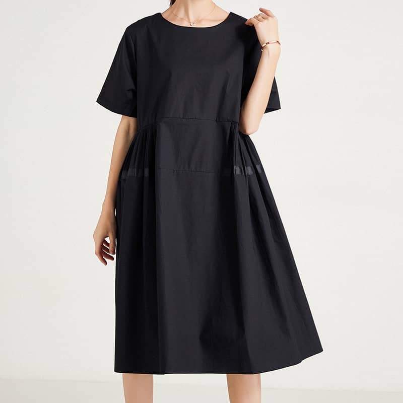 Plus size women's fashion loose dress  | YonPop