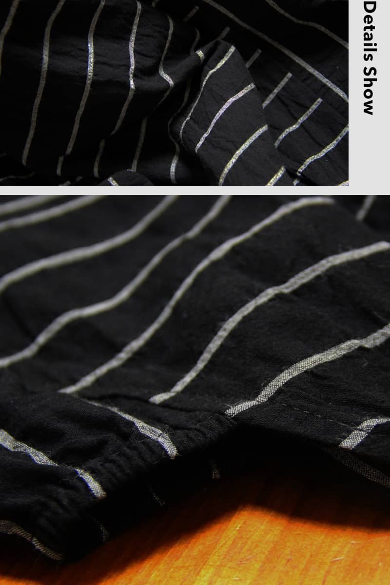 Niche design striped suspender dress