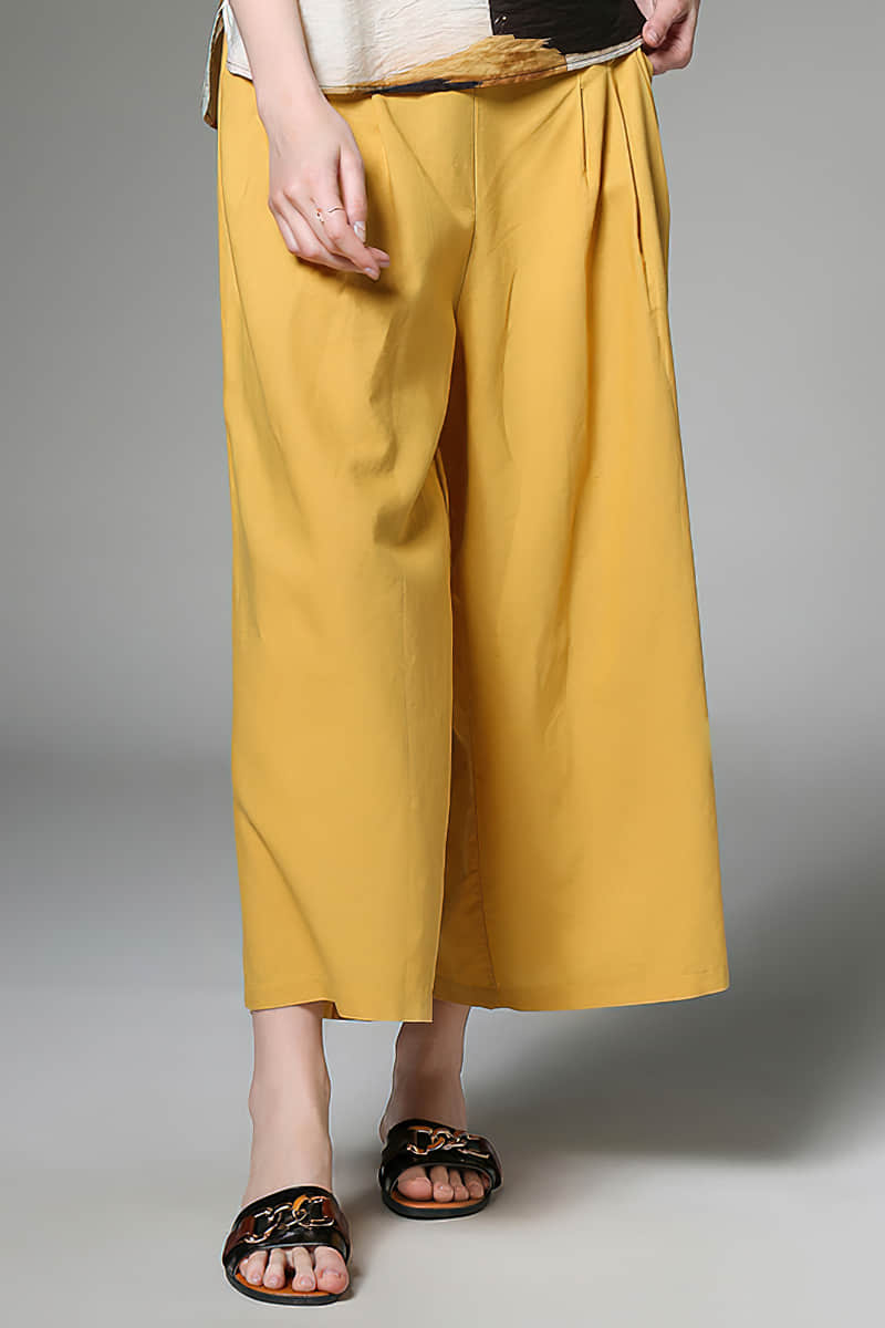 Large size loose and thin linen pants  | YonPop