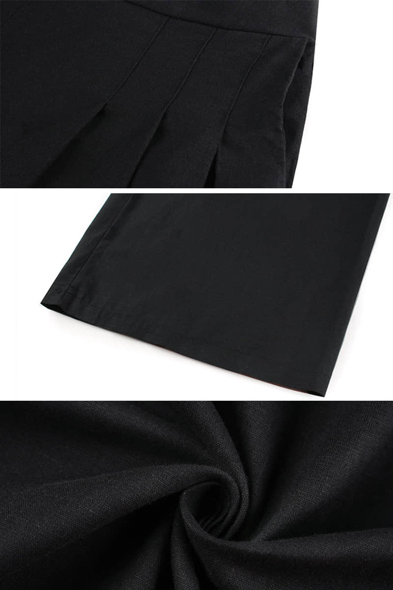 Large size loose and thin linen pants  | YonPop