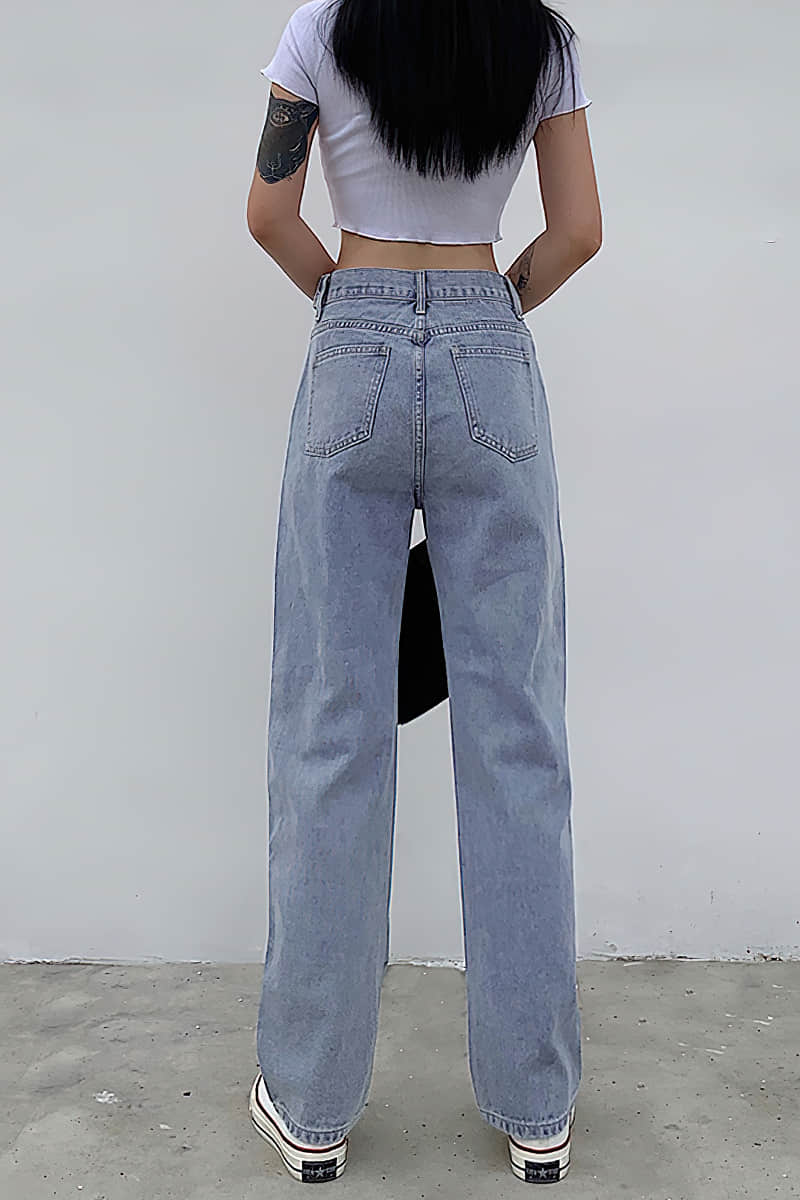 Women's featured sexy waist denim pants  | YonPop