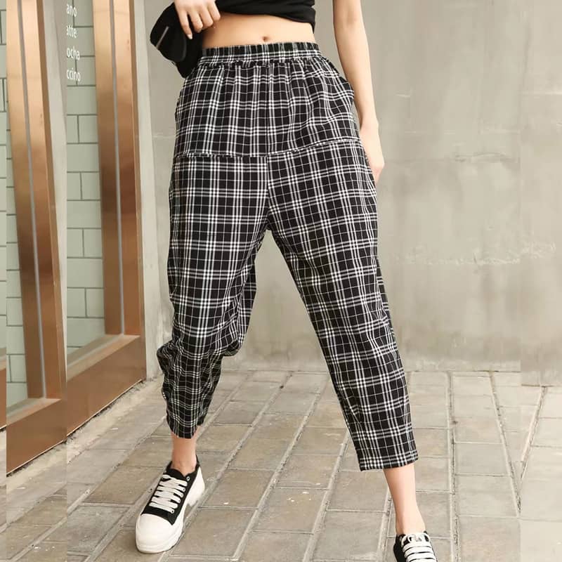 Women's casual high waist harem pants  | YonPop