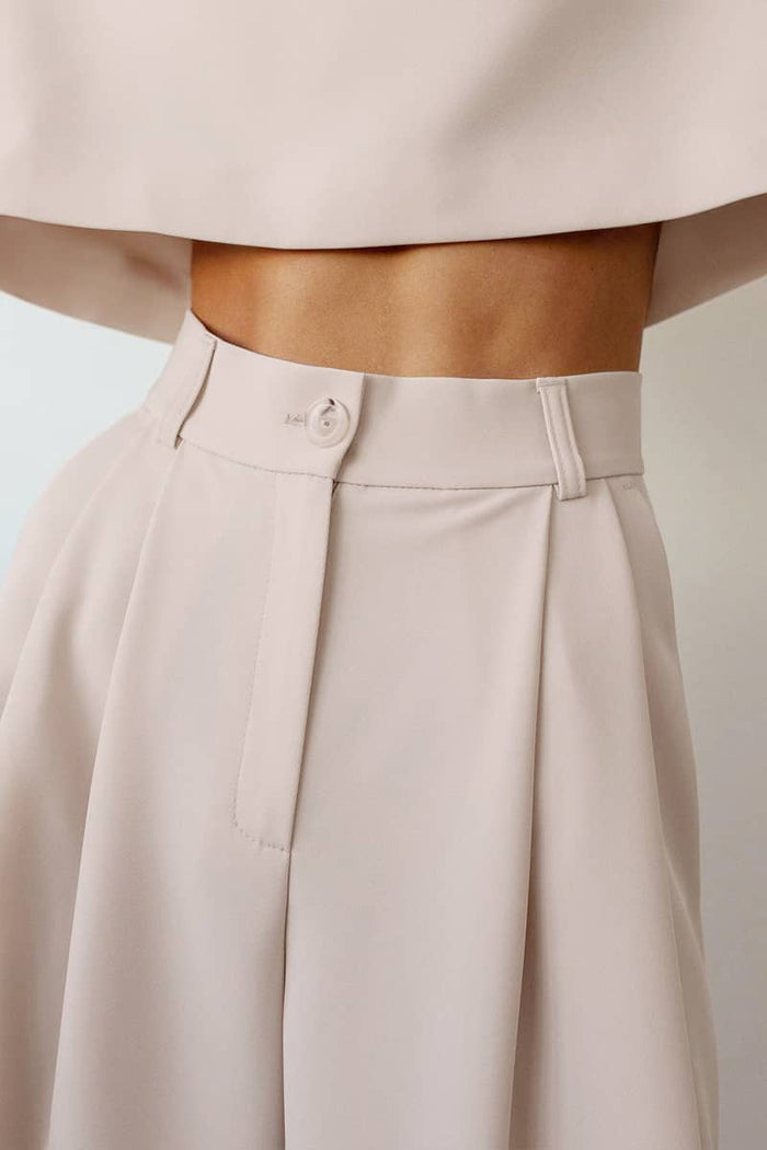 Women'S Leisure Suit With Irregular Lace Hem