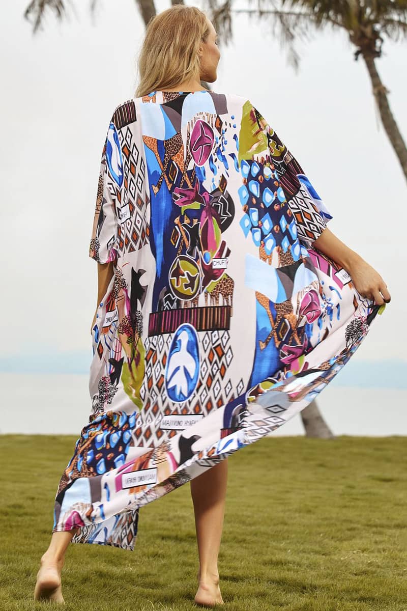 Bohemian cardigan sunscreen beachwear  | YonPop